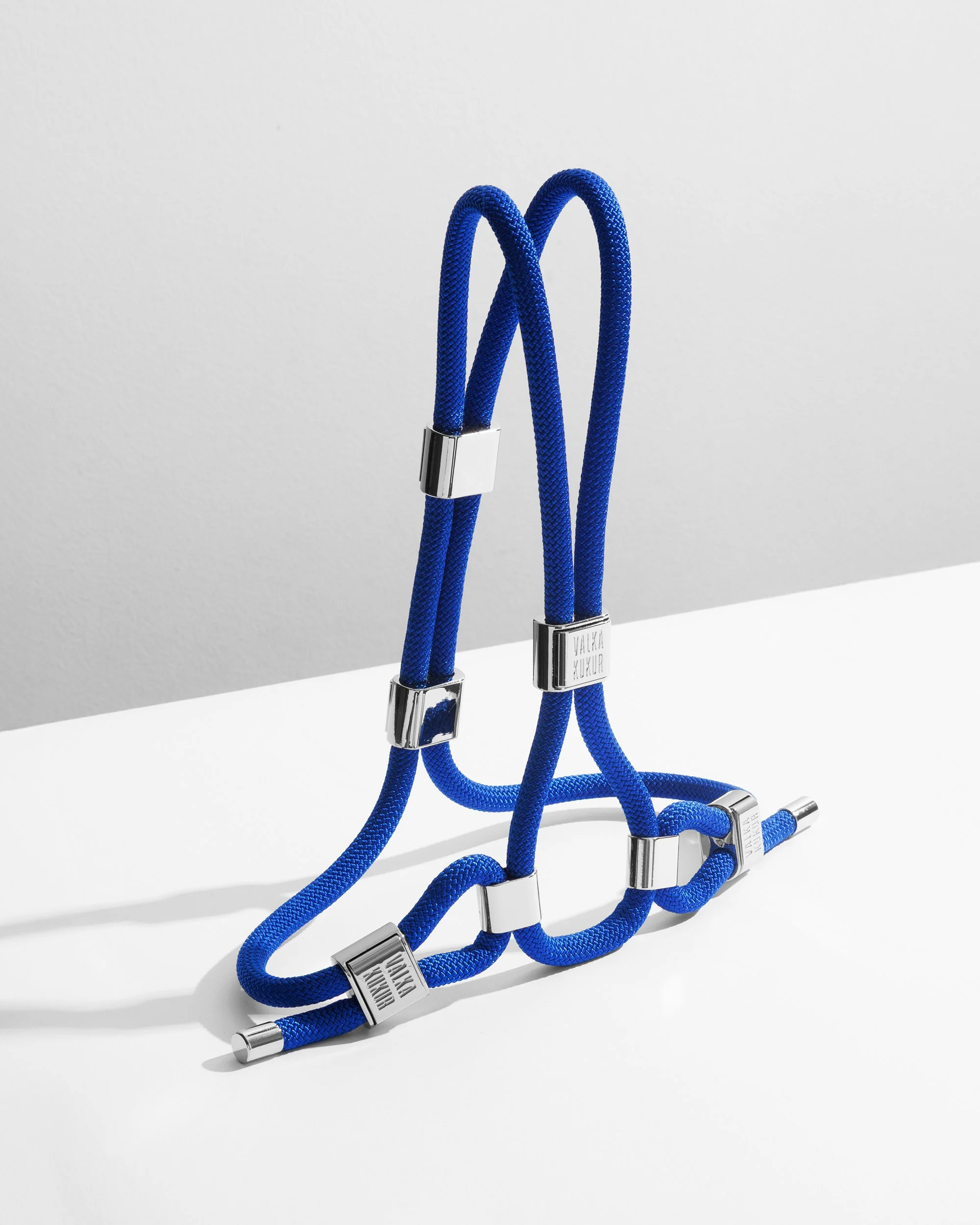 cord harness for dogs — VALKA KUKUR Modern sophsticated leashes